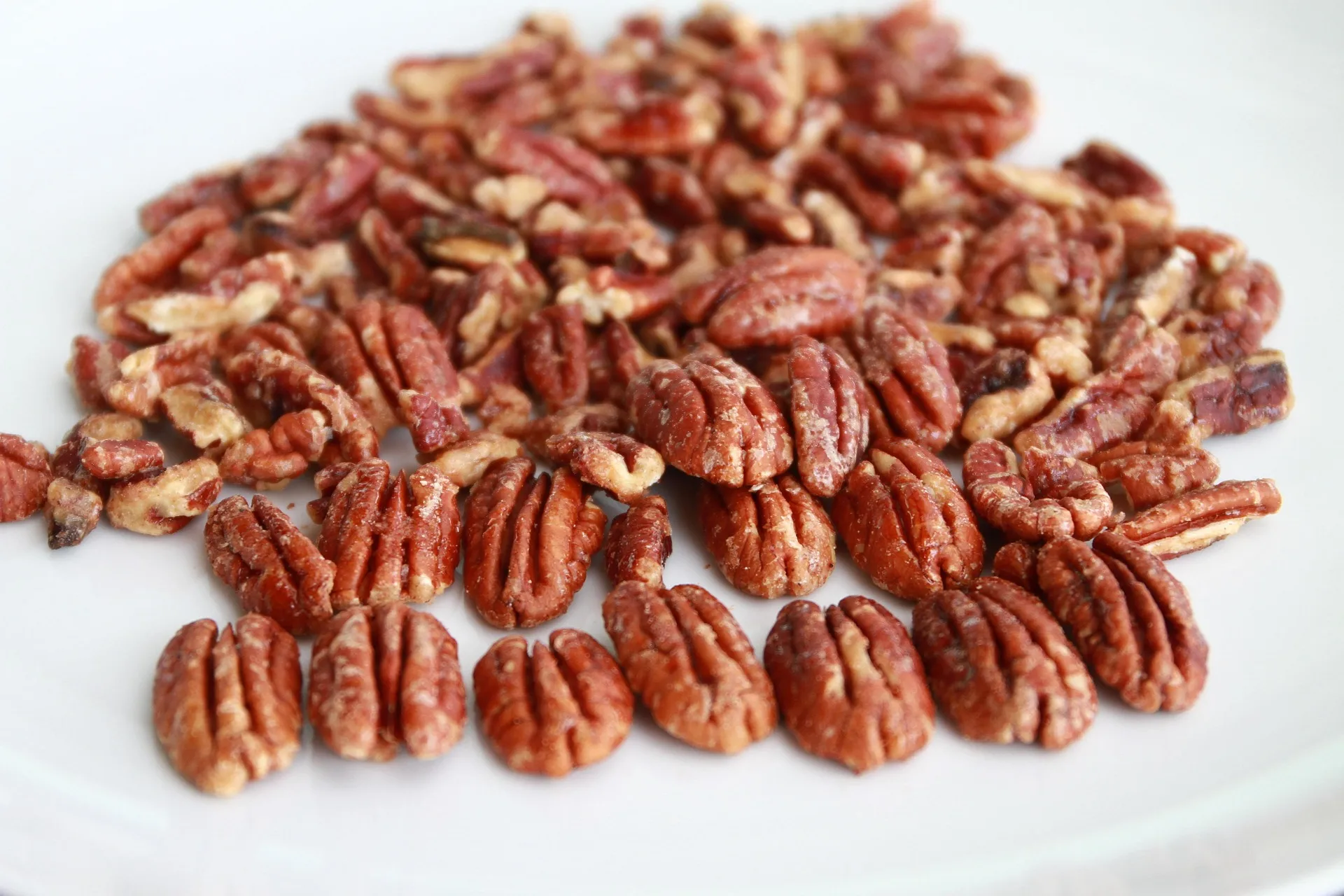 Honing geglaceerde pecannoten